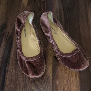 Lucky Brand Mauve Ballet Flats